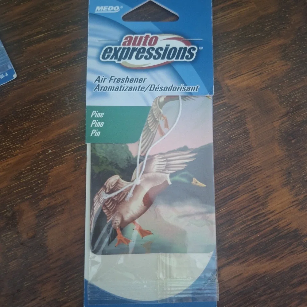 Auto Expressions Pine 6 Pack Car Fresheners Mallard Duck & Deer Discontinued